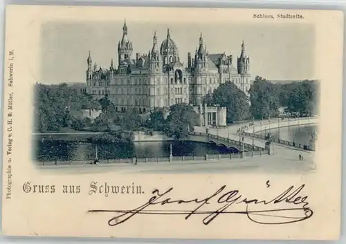 Schwerin Mecklenburg Schwerin Schloss x / Schwerin /Schwerin Stadtkreis