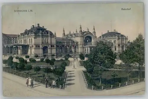 Schwerin Mecklenburg Schwerin Bahnhof x / Schwerin /Schwerin Stadtkreis