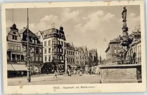 Trier Hauptmarkt Marktbrunnen x