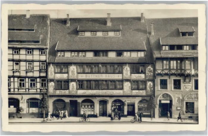 Halberstadt Buettner Haus Nr We46378 Oldthing Ansichtskarten