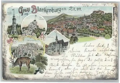 Blankenburg Harz Regenstein Kaiserwarte x