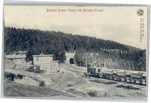 Blankenburg Harz Bahnhof Braune Sump Bielstein Tunnel *