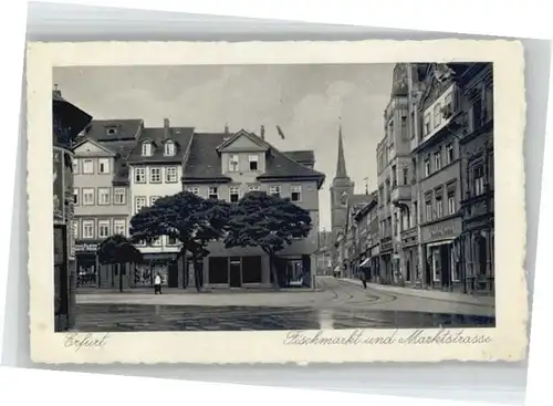 Erfurt Fischmarkt Marktstrasse *