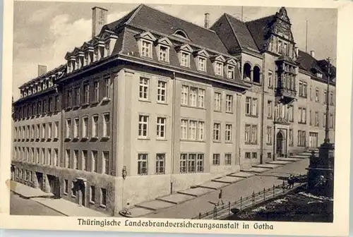 Gotha Thueringen Gotha Versicherungsanstalt * / Gotha /Gotha LKR