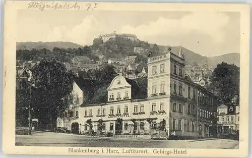 Blankenburg Harz Gebirgs-Hotel x