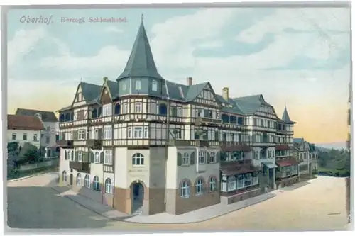 Oberhof Thueringen Schlosshotel *