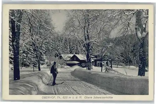 Oberhof Thueringen Schweizerhuette x