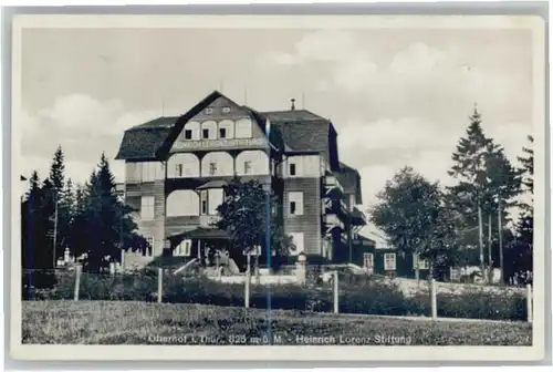 Oberhof Thueringen Heinrich Lorenz-Stiftung x