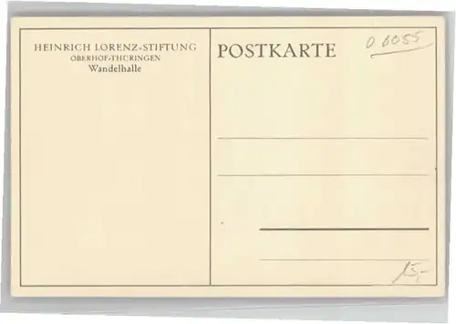 Oberhof Thueringen Heinrich Lorenz Stiftung *