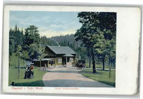 Oberhof Thueringen Obere Schweizerhuette x