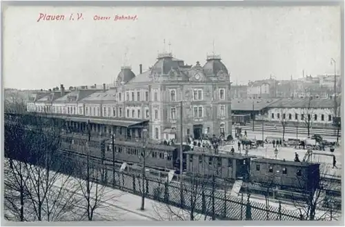 we57546 Plauen Vogtland Plauen Bahnhof * Kategorie. Plauen Alte Ansichtskarten