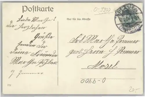 we57570 Plauen Vogtland Plauen Klostermarkt x Kategorie. Plauen Alte Ansichtskarten