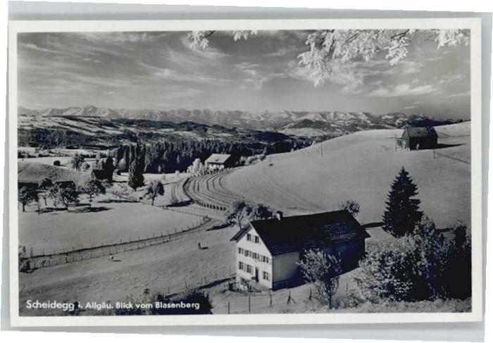 Scheidegg * Nr. we58311 oldthing Ansichtskarten Bayern