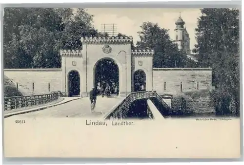 Lindau Bodensee Landtor *