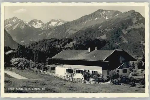 Oberstdorf Kinderheim Berghalde *