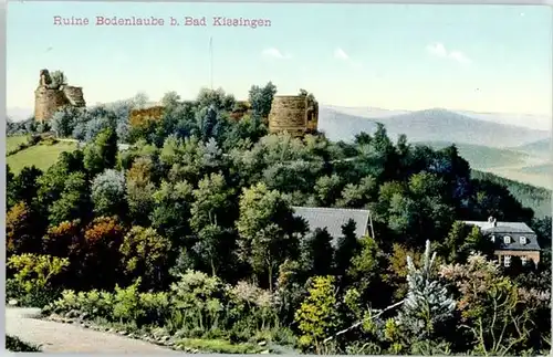 Bad Kissingen Ruine Bodenlaube *