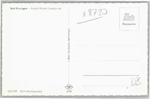 Bad Kissingen Rudolf-Wissell-Sanatorium  *