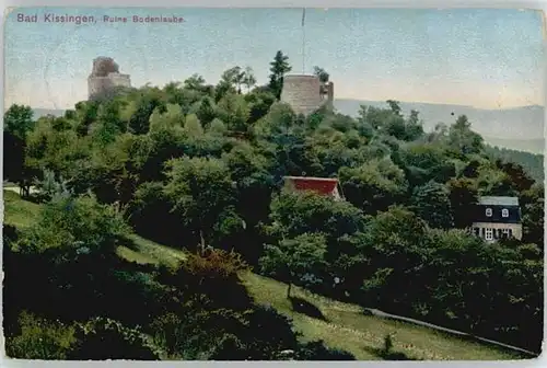 Bad Kissingen Ruine Bodenlaube x