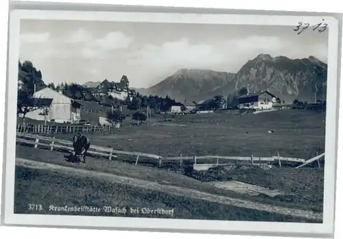 Oberstdorf Sanatorium Wasach *