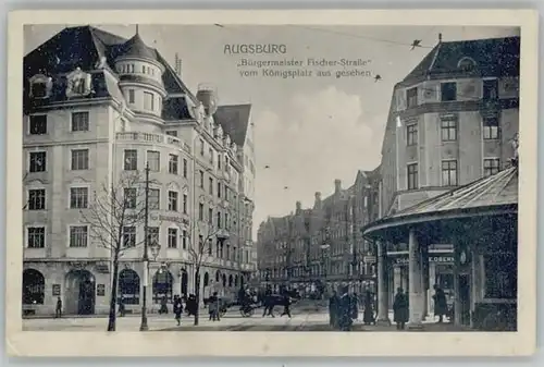 Augsburg Buergermeister Fischer Strasse x