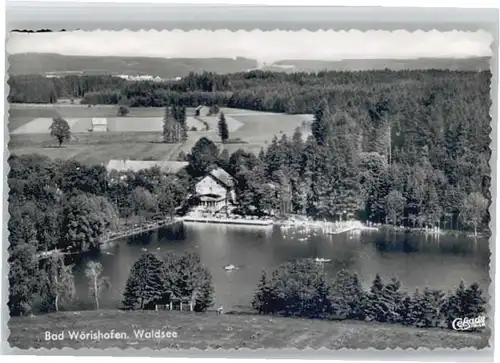 Bad Woerishofen Fliegeraufnahme Waldsee *