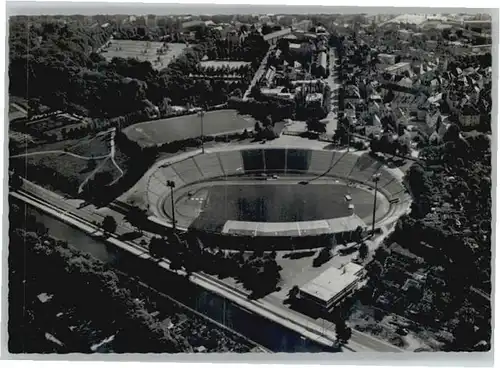 Augsburg Fliegeraufnahme Rosenau Stadion *