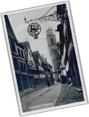 Dinkelsbuehl Turmgasse *