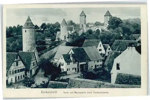 Dinkelsbuehl Turm Muckenbruennle *