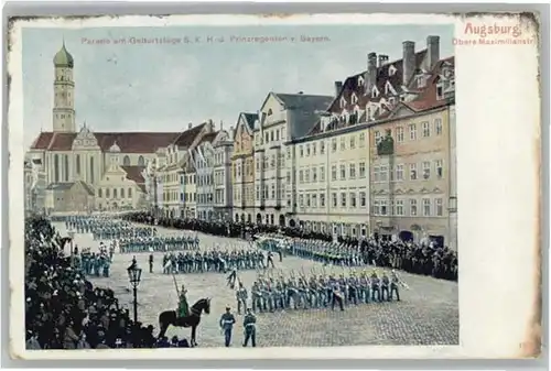 Augsburg Maximiliansstrasse Parade  x