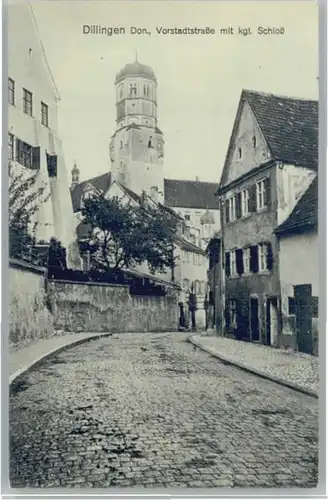 Dillingen Donau Schloss Vorstadt Strasse *