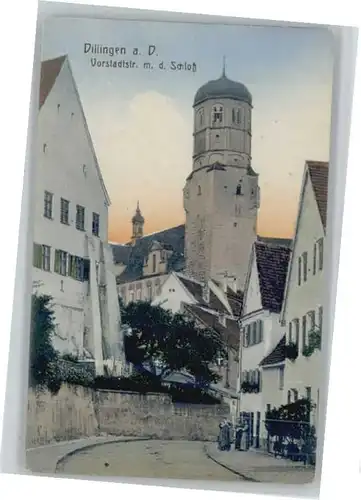 Dillingen Donau Schloss Vorstadt Strasse *