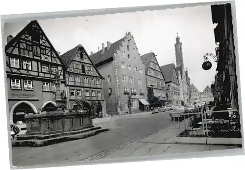 Rothenburg Tauber Herrengasse *