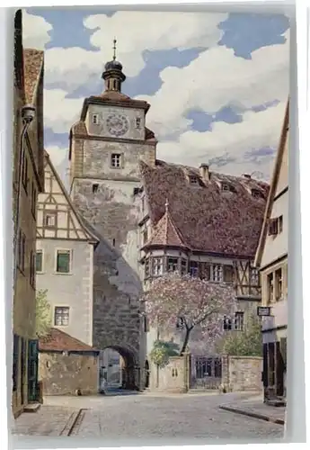 Rothenburg Tauber Weisser Turm *