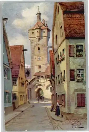 Rothenburg Tauber Klingentor Kuenslter Binder *