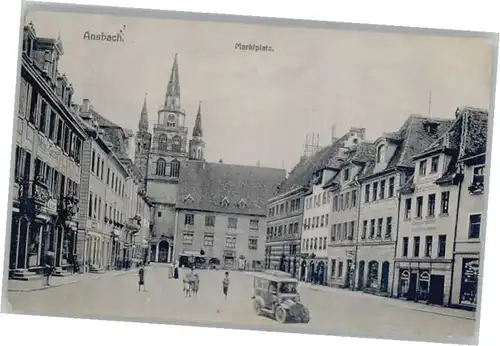 we62393 Ansbach Mittelfranken Ansbach  x Kategorie. Ansbach Alte Ansichtskarten