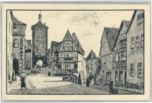 Rothenburg Tauber Ploenlein *