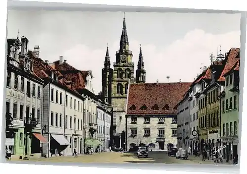we62546 Ansbach Mittelfranken Ansbach Martin Luther Platz * Kategorie. Ansbach Alte Ansichtskarten