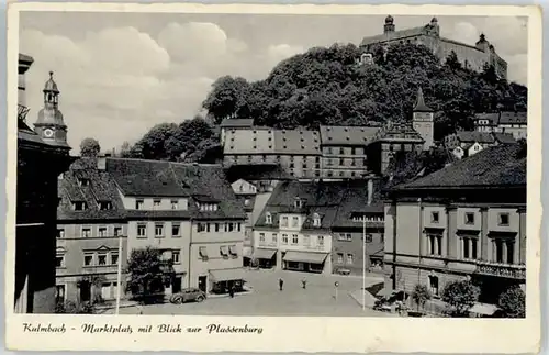 Kulmbach Marktplatz Plassenburg x