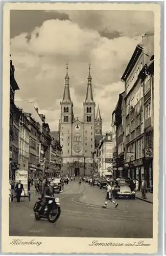 Wuerzburg Domstrasse Dom *