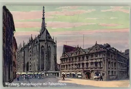 Wuerzburg Marienkapelle Falkenhaus *