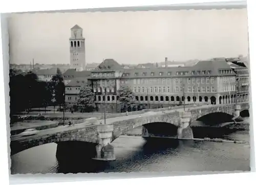 Muelheim Ruhr Rathaus Rheinbruecke *