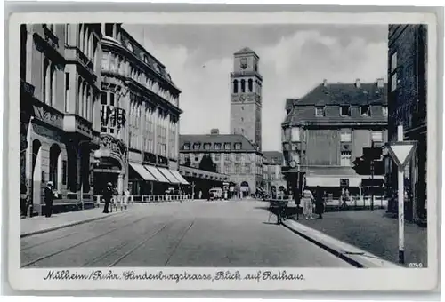 Muelheim Ruhr Hindenburgstrasse Rathaus x