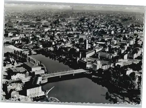 Muelheim Ruhr Fliegeraufnahme *