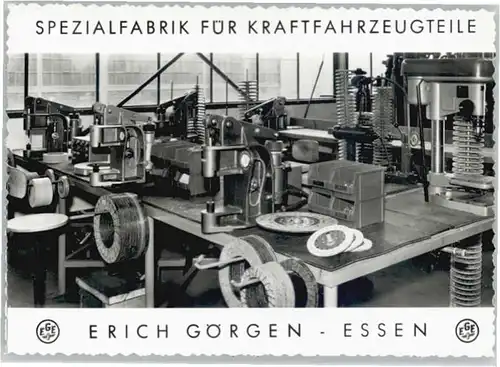 Essen Fabrik Erich Goergen *