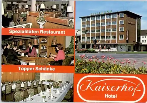Wesel Rhein Wesel Hotel Restaurant Kaiserhof * / Wesel /Wesel LKR