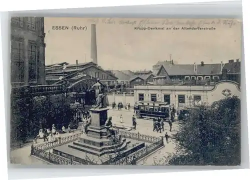 Essen Krupp Denkmal Altendorferstrasse x