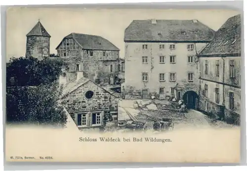 Bad Wildungen Schloss Waldeck *