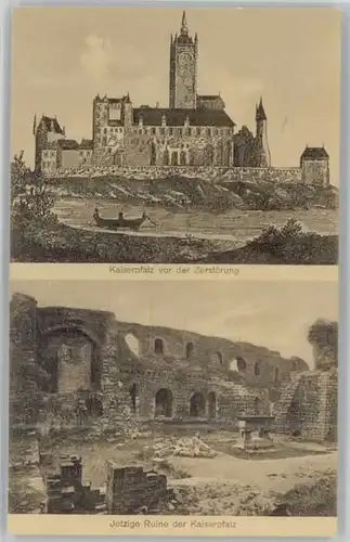 Duesseldorf Kaiserpfalz Ruine *