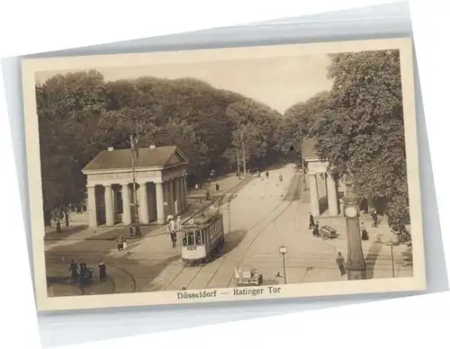 Duesseldorf Ratinger Tor Neuphilologentag 1926  *