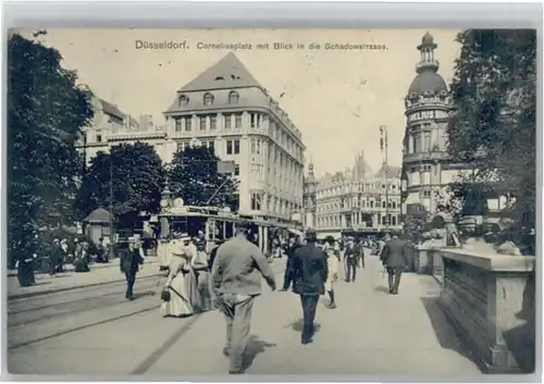 Duesseldorf Corneliusplatz Schadowstrasse x